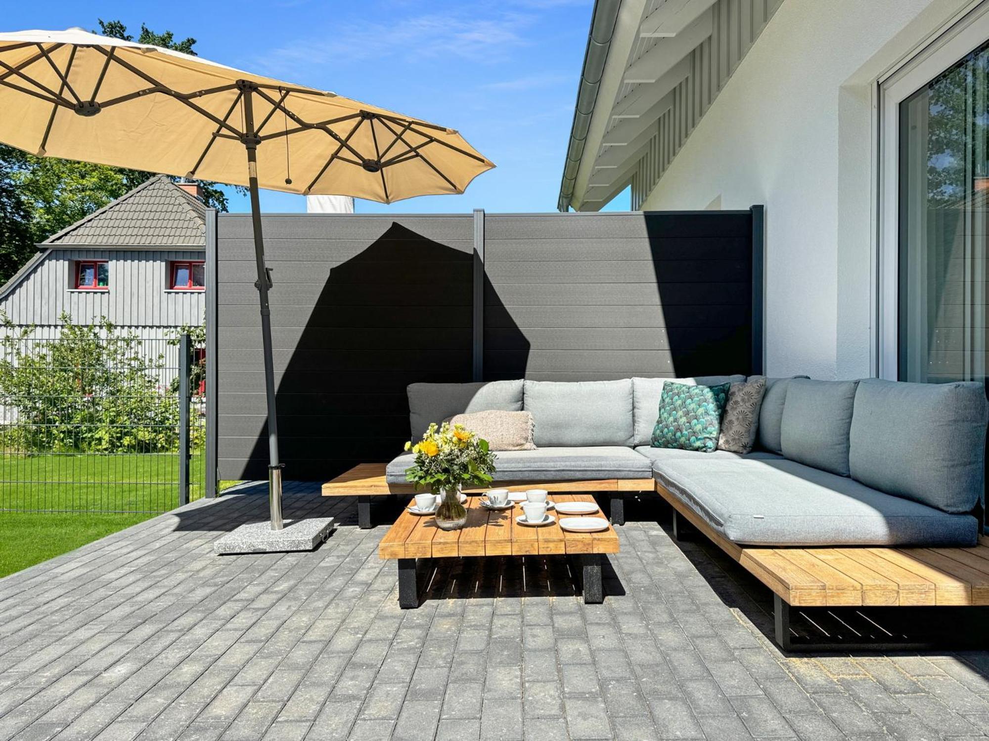 Cblue: Seeblick, Kamin, Wallbox, Natur Bentwisch Exterior foto