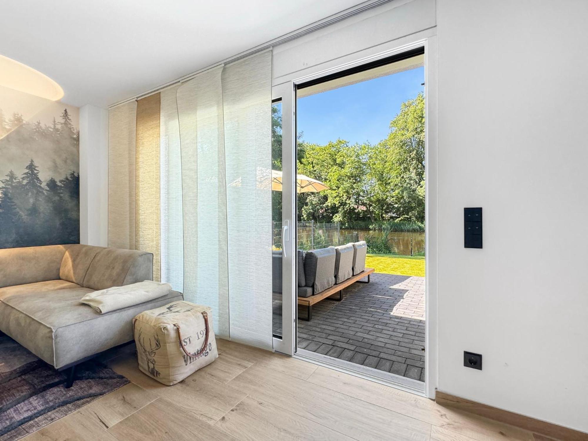 Cblue: Seeblick, Kamin, Wallbox, Natur Bentwisch Exterior foto