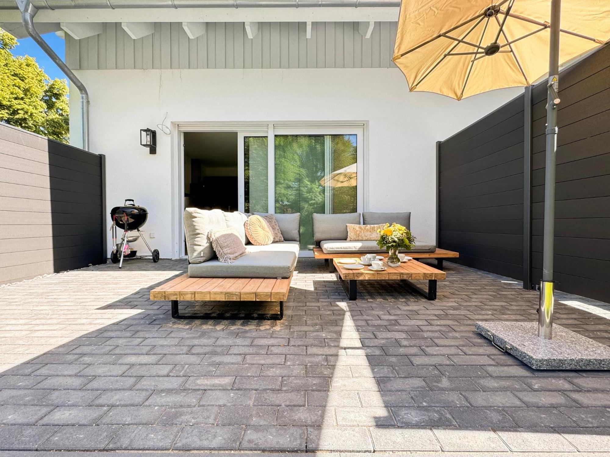 Cblue: Seeblick, Kamin, Wallbox, Natur Bentwisch Exterior foto
